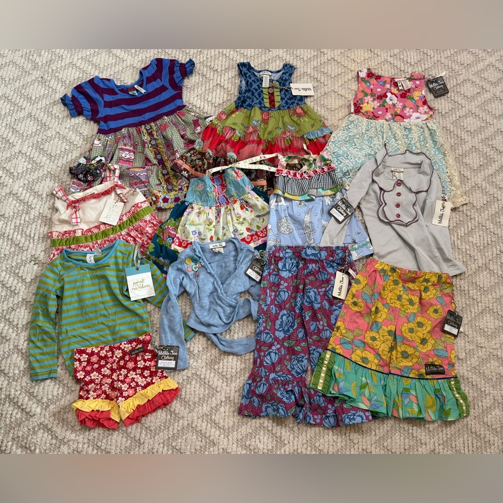 NWT LOT OF MATILDA JANE PAINT BY NUMBERS & OTHER ORIGINAL COLLECTION, SIZE 2